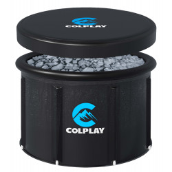 Colplay XL Large Portable Ice Bath Tub for Athletes Adults 35.5" x 29.5", 116 gal Cold Plunge Tub Outdoor